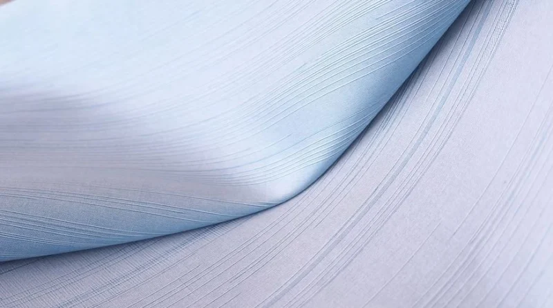 Silk, Rain Pattern, Sky Blue