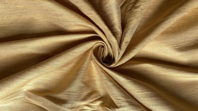 Slubbed Silk, Heavy Textured, Yellow