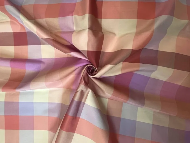Silk Multicolour Stripe, Pink Tones