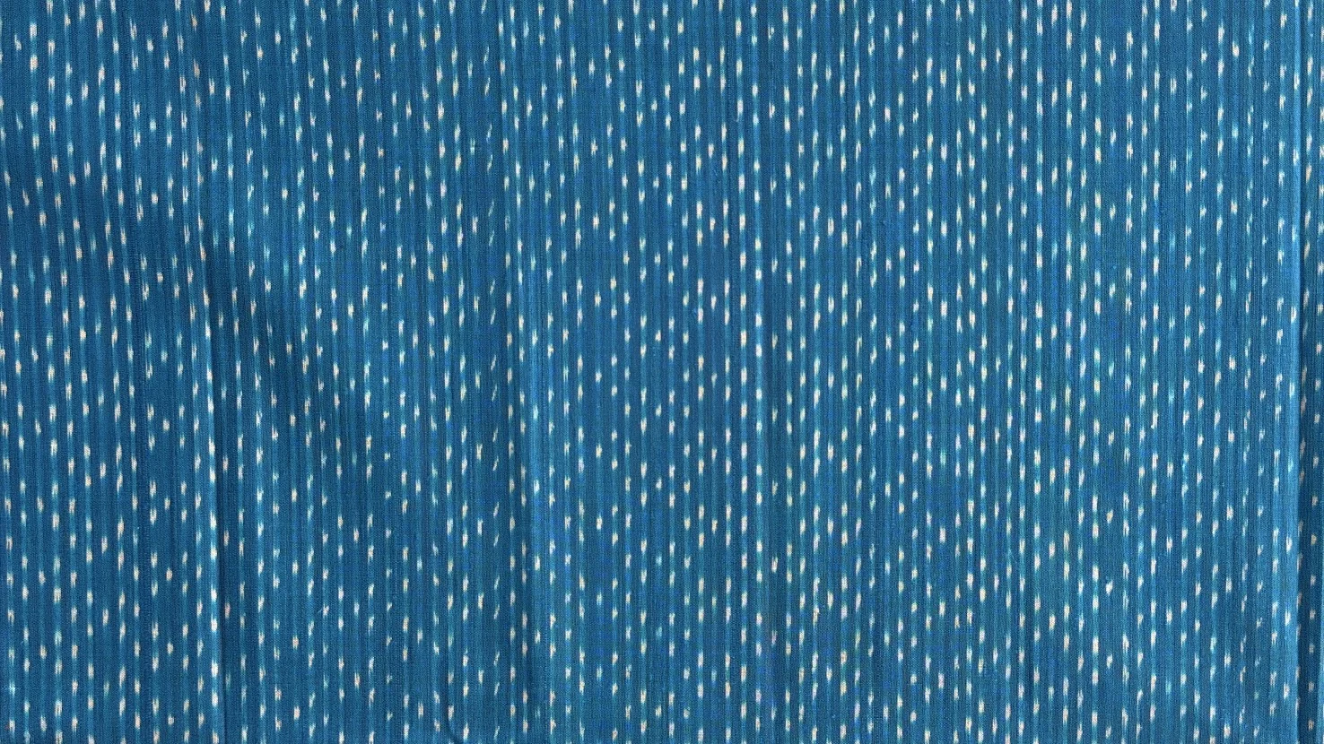 Ikat Silk, 2-Shaft, Kan Yaeng Pattern, Sky Blue