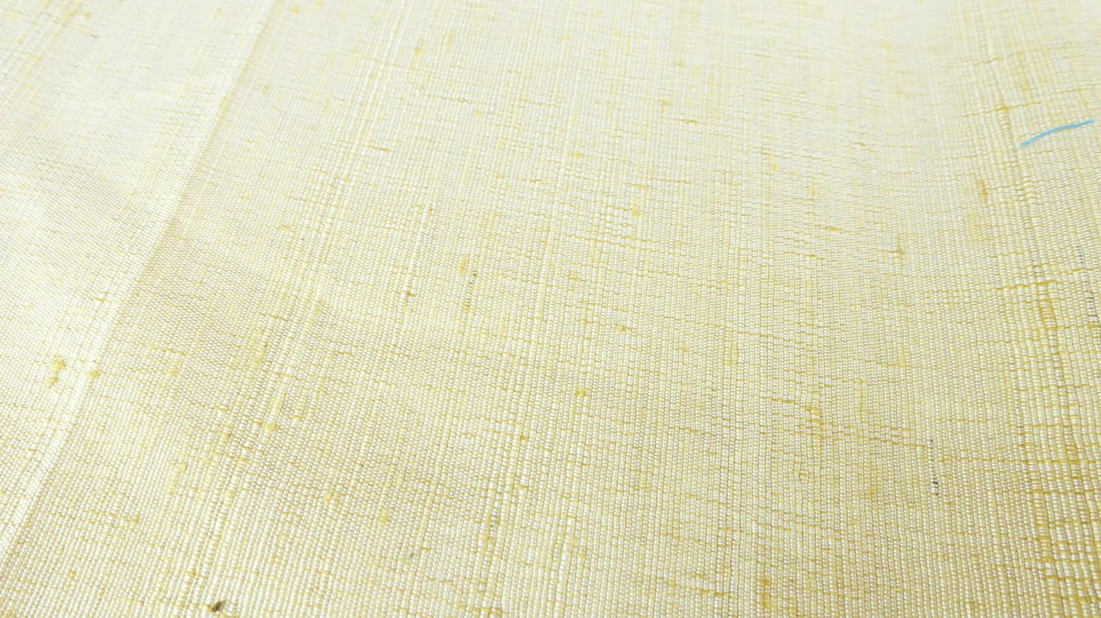 Slubbed Silk, Heavy Textured, Light Yellow