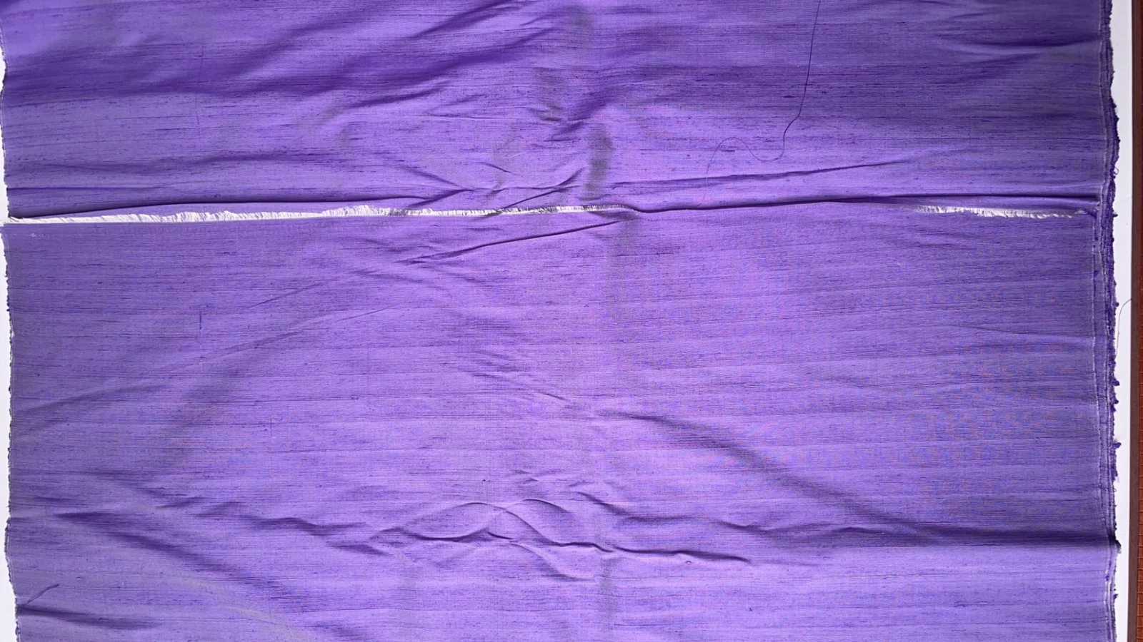 Slubbed Silk, Heavy Textured, Purple