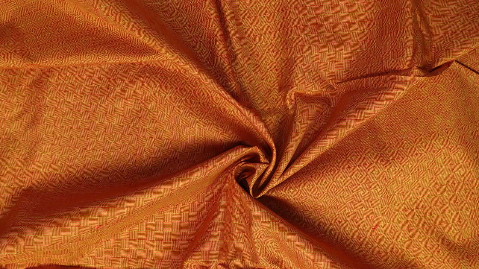 Silk Houndstooth, Orange