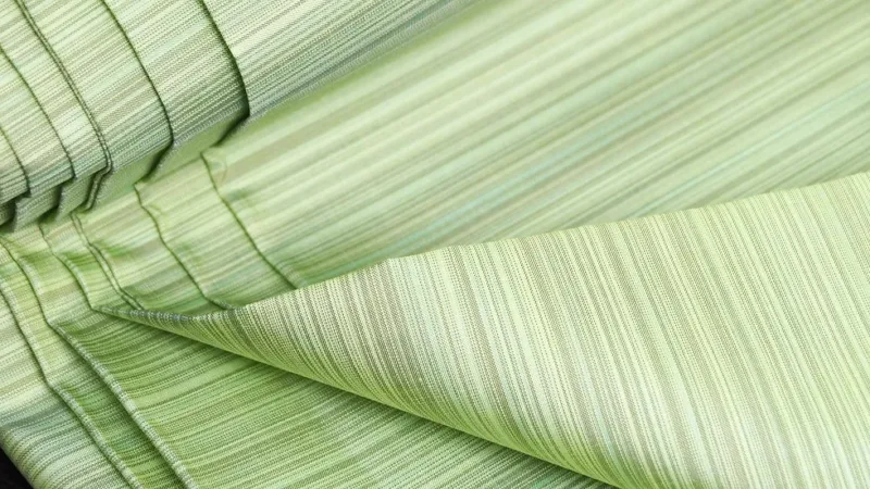 Silk Multicolour Stripe, Light Green