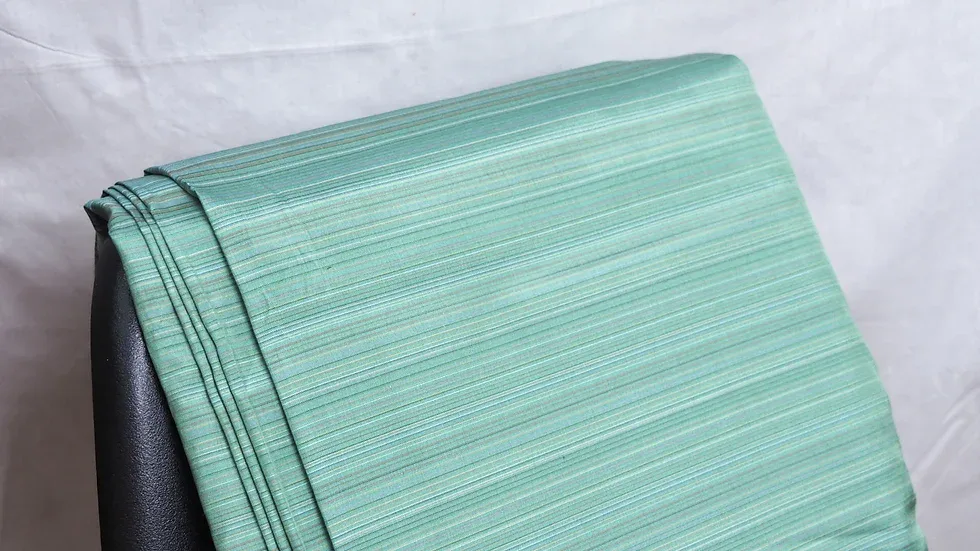 Silk Multicolour Stripe, Blue-Green