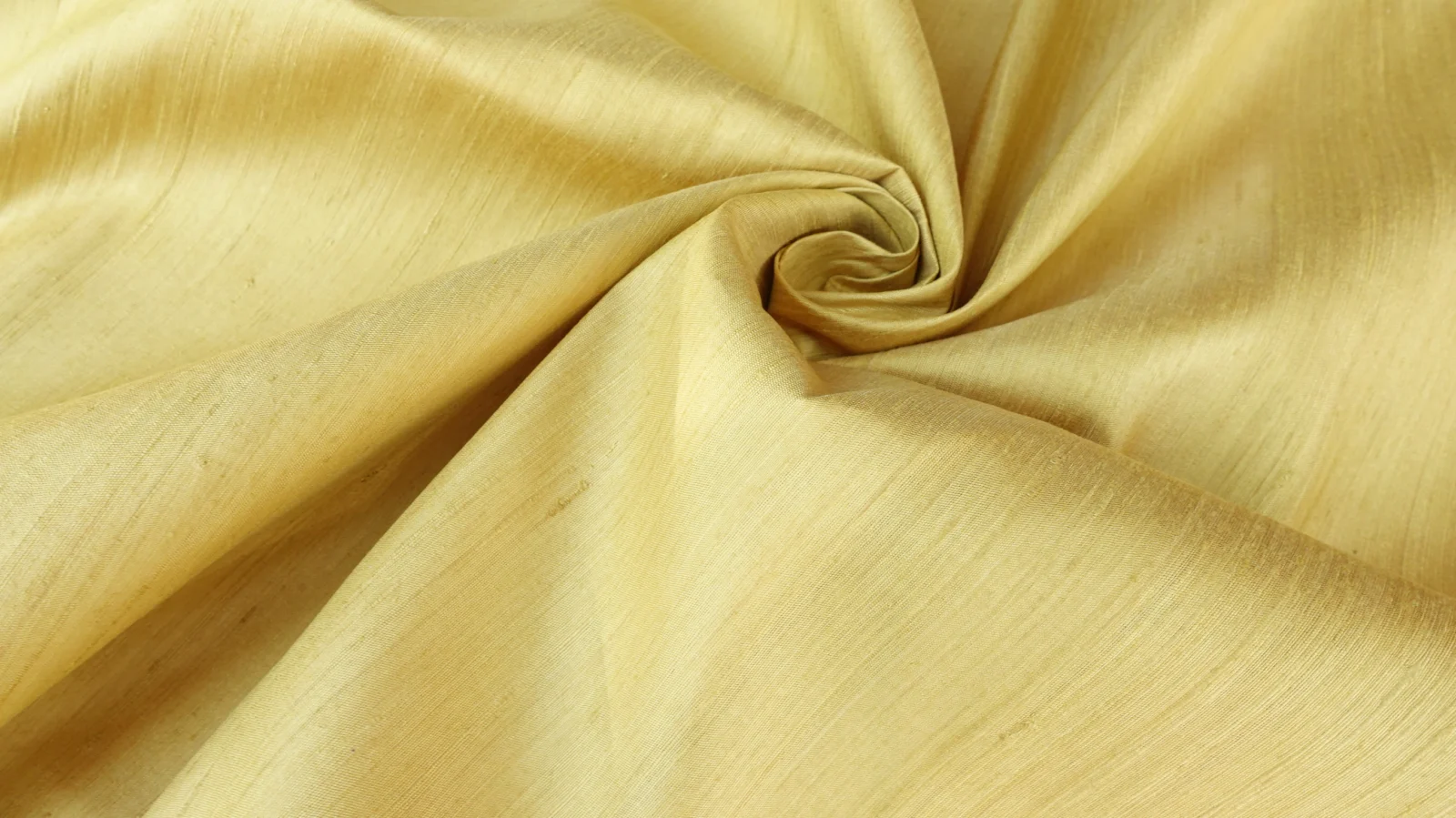 Slubbed Silk, Heavy Textured, Yellow