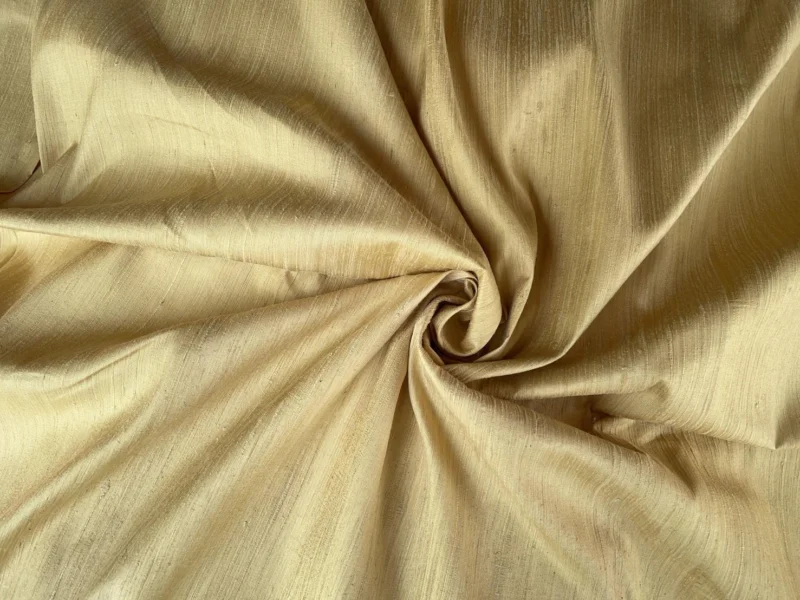 Slubbed Silk, Heavy Textured, Yellow