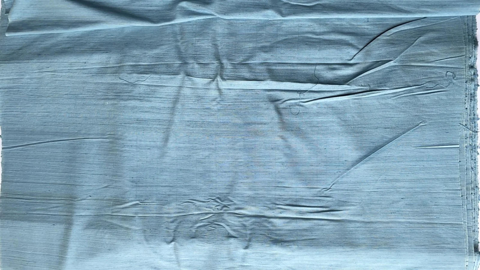 Slubbed Silk, Heavy Textured, Sky Blue