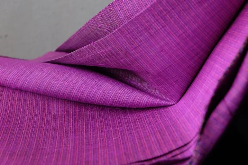 Silk Multicolour Stripe, Purple