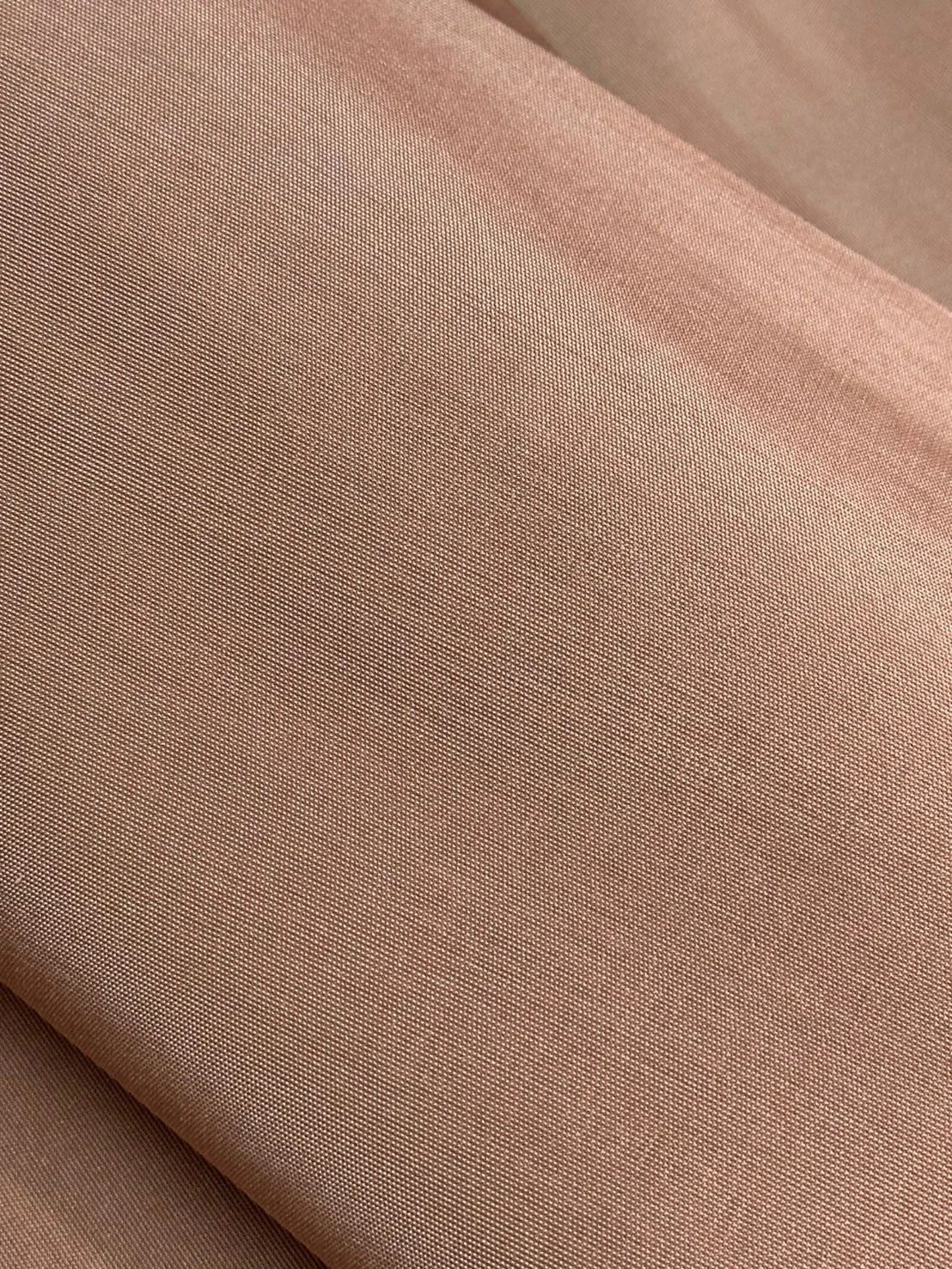 Solid-Colour Silk, Smooth Weave, Heavy Weight, 6-Ply, Brown