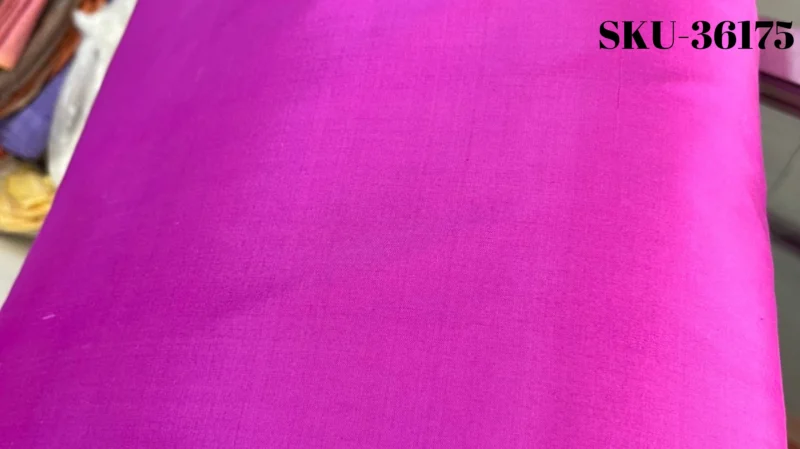Solid-Colour Silk, Smooth Weave, 2-Ply, Pink
