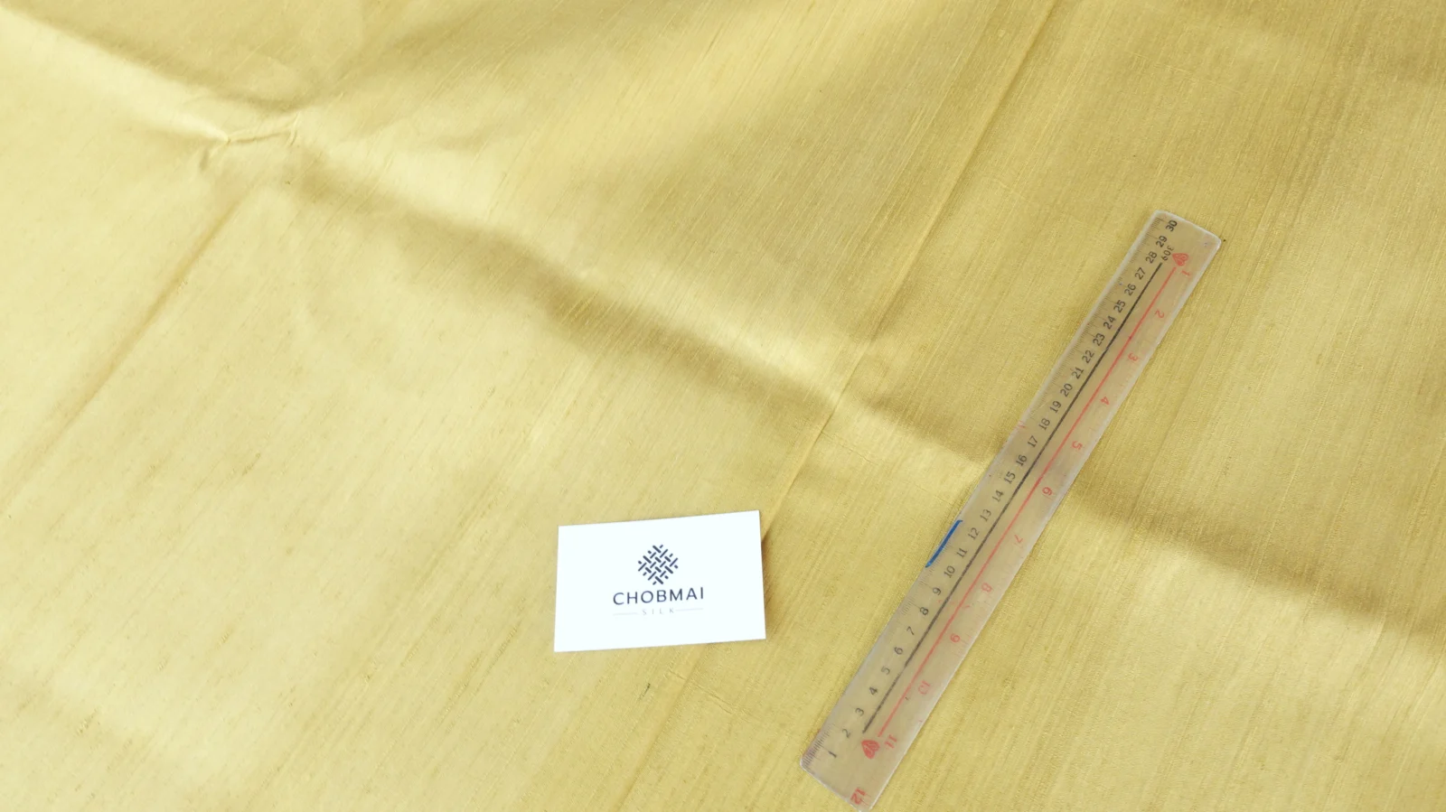 Slubbed Silk, Heavy Textured, Yellow