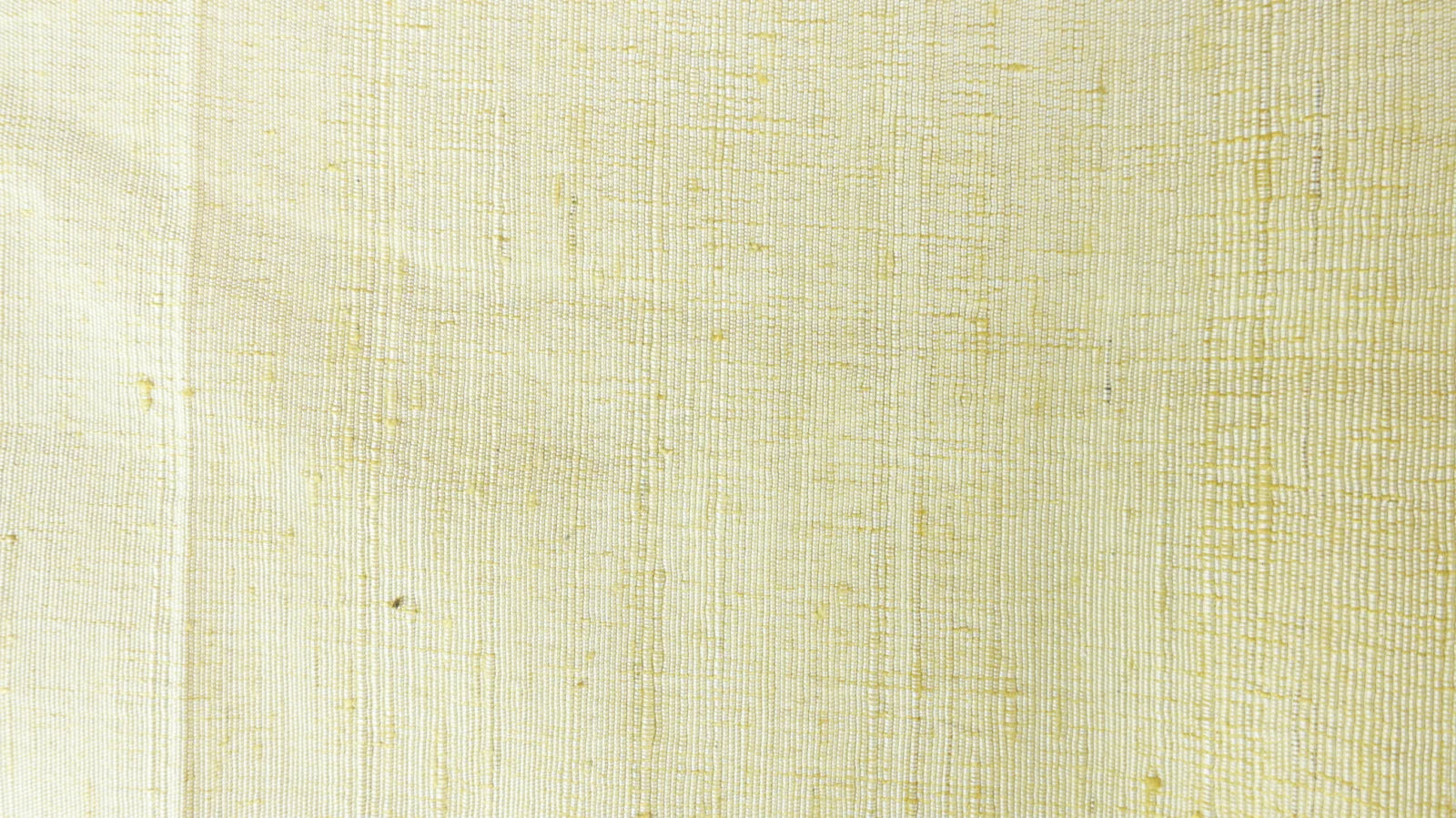 Slubbed Silk, Heavy Textured, Light Yellow